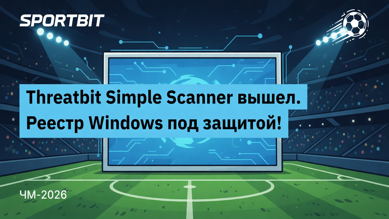 Threatbit Simple Scanner вышел. Реестр Windows под защитой!