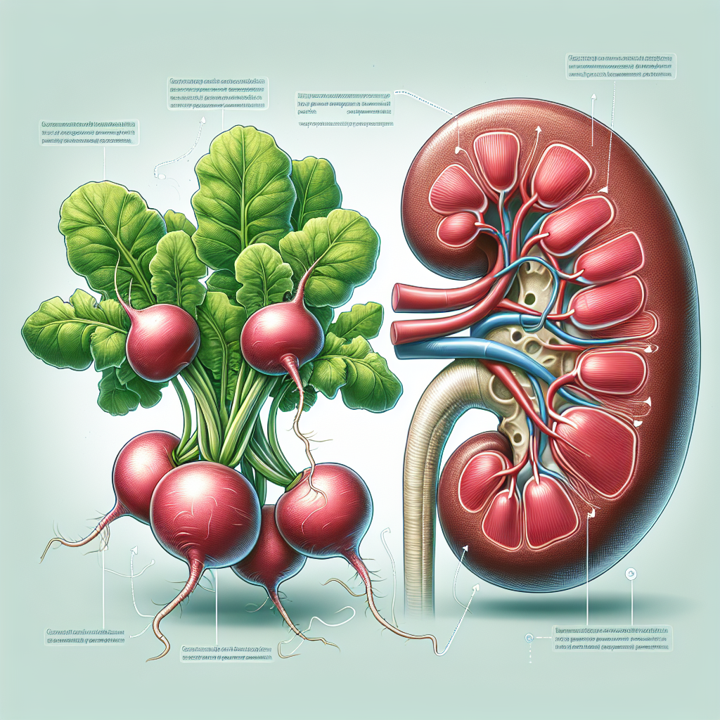 Редиска: Польза для Почек